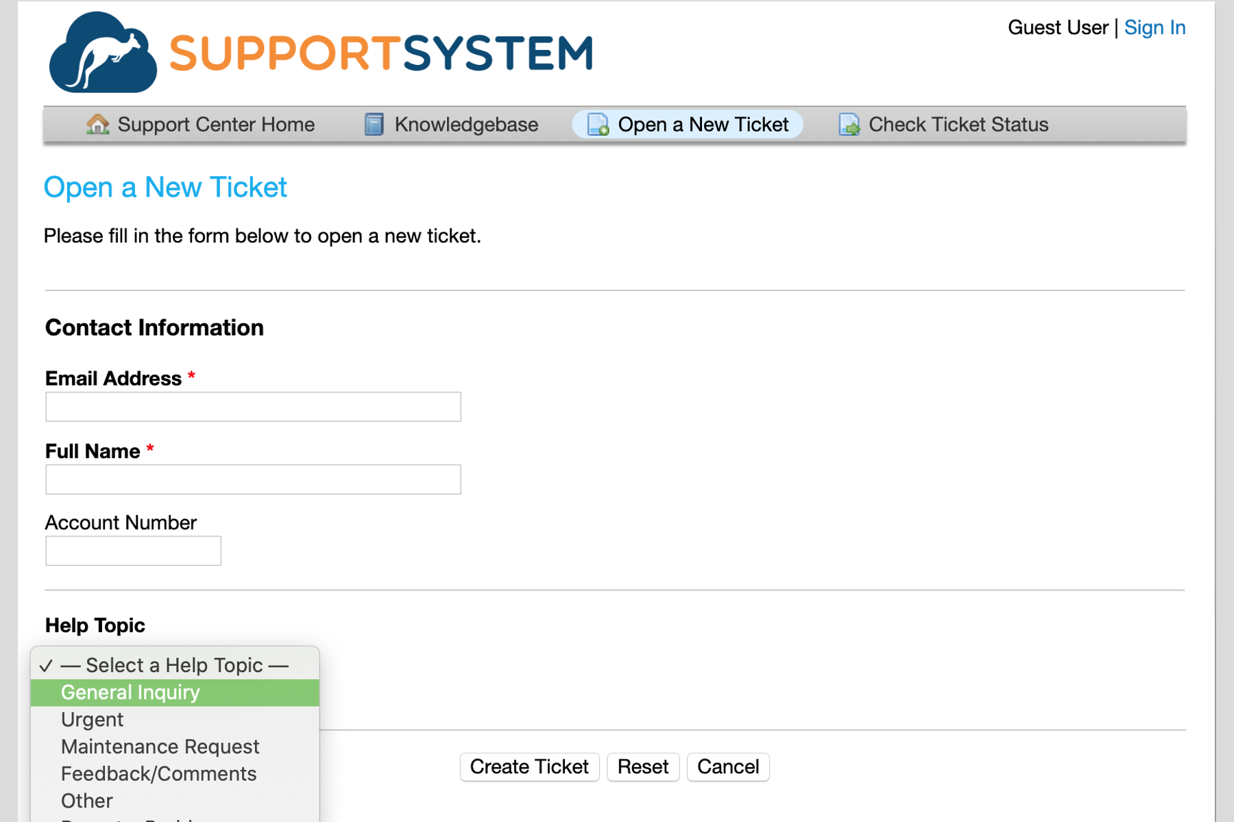 osTicket - Customer Support Software